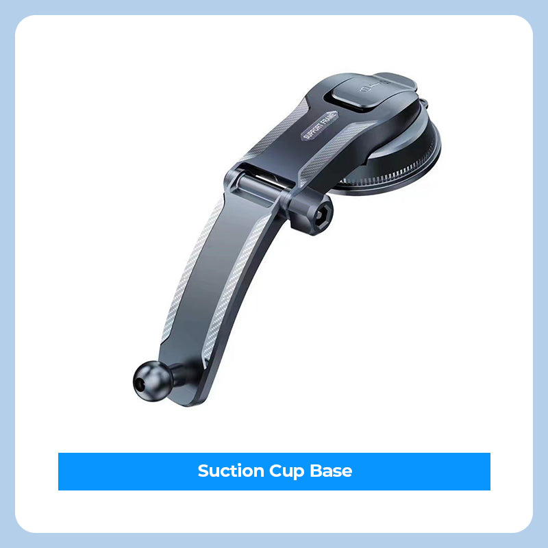 π50% OFF NOW! Multifunctional Suction Cup Car Phone Holder, 360Β° Rotatable Dashboard Windshield Car Phone Mount, Strong Sticky Suction Cell Phone Holder for All Mobile Phones