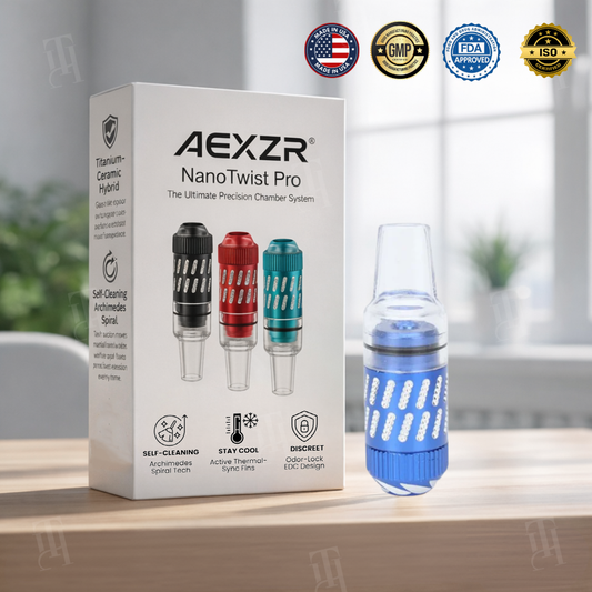 AEXZR® NanoTwist Pro  | Titanium & Zirconia Chamber | Cool Touch & Pure Flavor