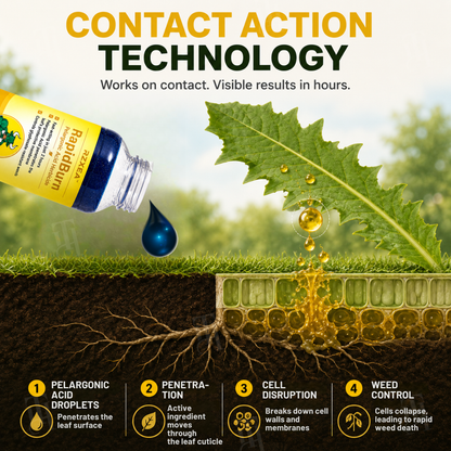🔥New Upgrade🔥RZXEA™ RapidBurn Pelargonic Acid Herbicide
