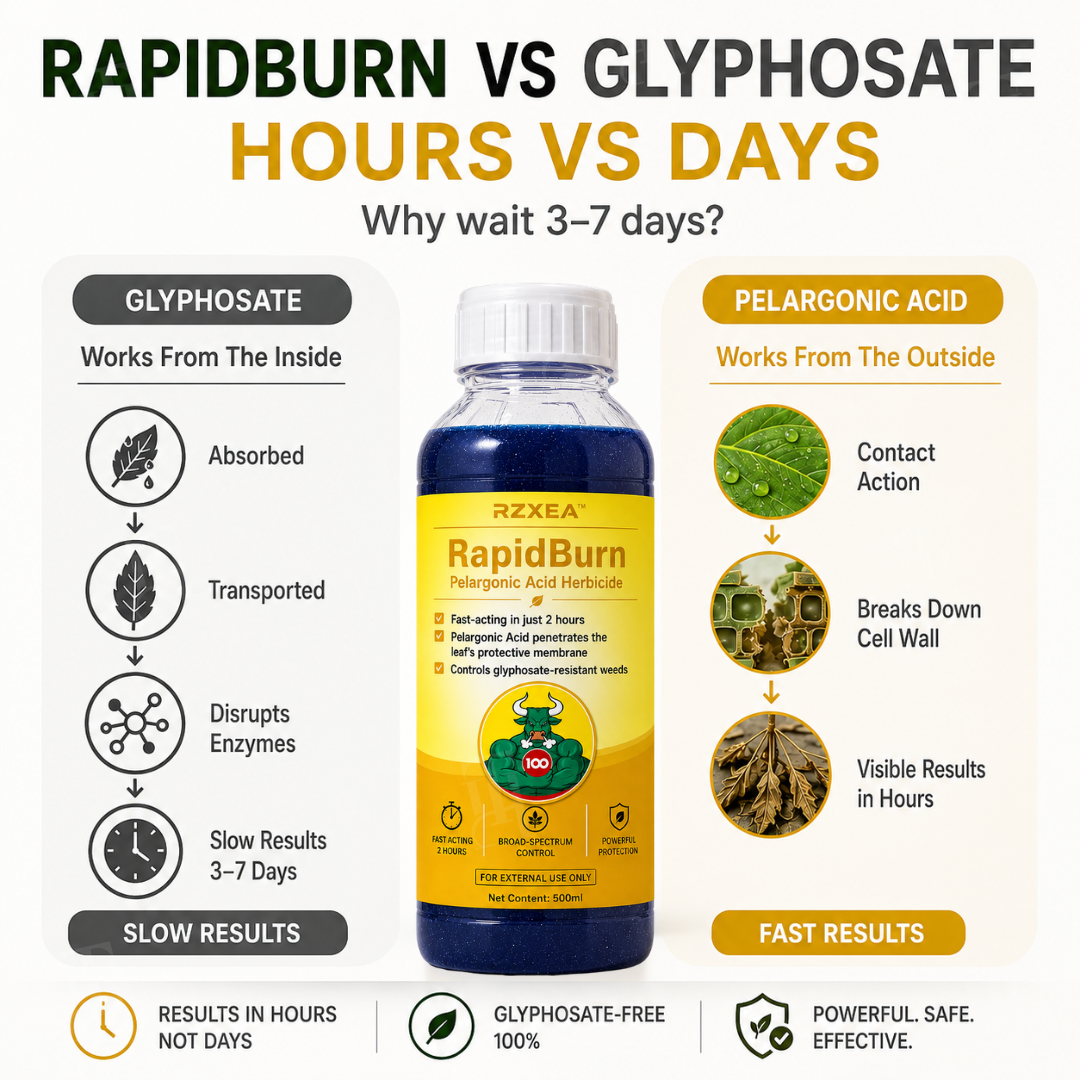 🔥New Upgrade🔥RZXEA™ RapidBurn Pelargonic Acid Herbicide