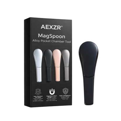 AEXZR® MagSpoon Magnetic Pipe 🧲 Built-in Scoop & Screen-Free | Easiest to Clean