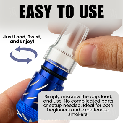 AEXZR® NanoTwist Pro  | Titanium & Zirconia Chamber | Cool Touch & Pure Flavor