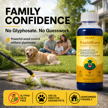 🔥New Upgrade🔥RZXEA™ RapidBurn Pelargonic Acid Herbicide
