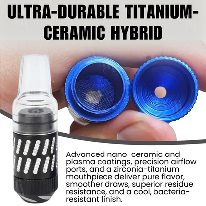 AEXZR® NanoTwist Pro  | Titanium & Zirconia Chamber | Cool Touch & Pure Flavor
