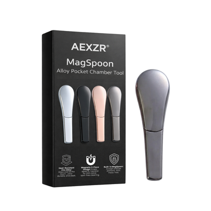 AEXZR® MagSpoon Magnetic Pipe 🧲 Built-in Scoop & Screen-Free | Easiest to Clean