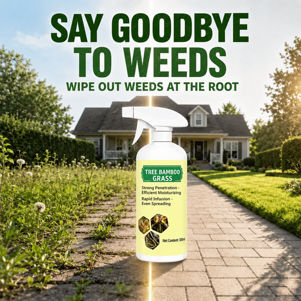 ⭐2026 SALE - Fast-Acting Natural Weed & Grass Killer Spray