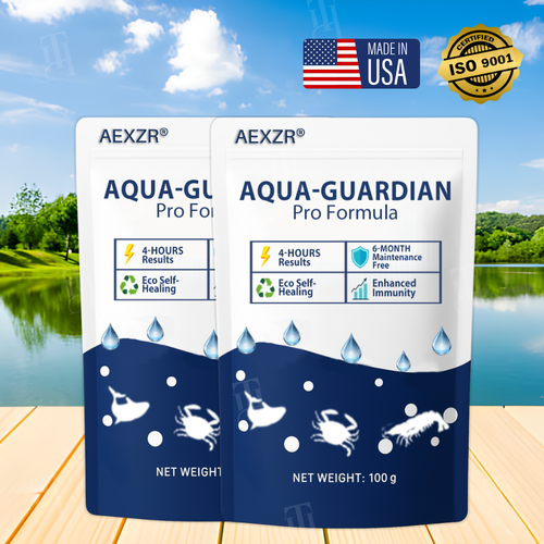 AEXZR® Aqua-Guardian Pro Formula 🧬 Clears Green Water in 24h | 100% Fish Safe (Bio-Formula)