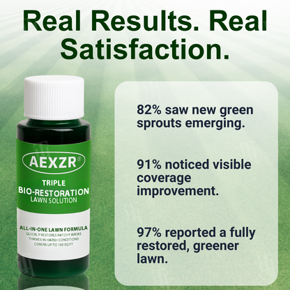🌟 Official Store | AEXZR® Triple Bio-Restoration Lawn Solution