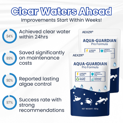 AEXZR® Aqua-Guardian Pro Formula 🧬 Clears Green Water in 24h | 100% Fish Safe (Bio-Formula)