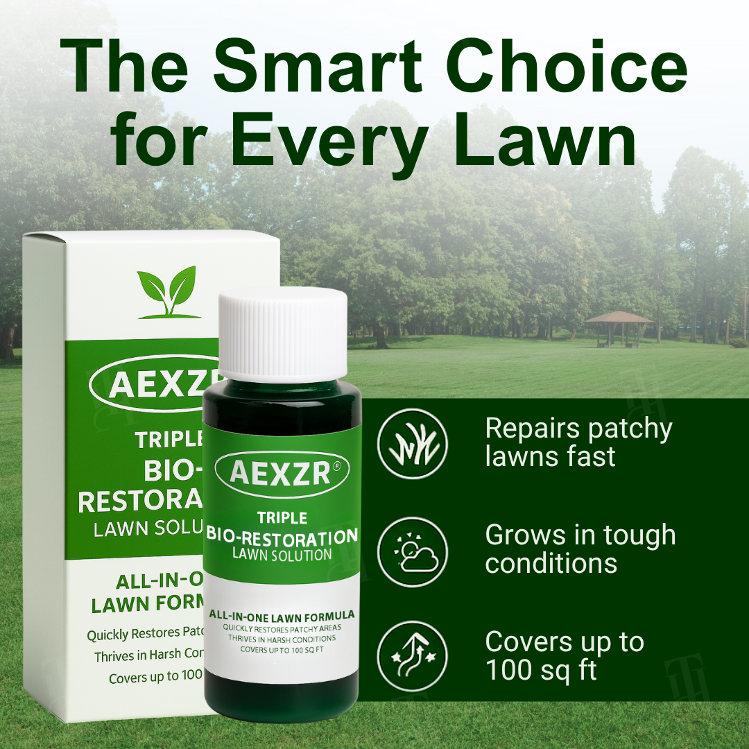 🌟 Official Store | AEXZR® Triple Bio-Restoration Lawn Solution