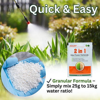 🌟 Official Store |🔥Hot Sale - 50% OFF🌿AEXZR® 2 in 1 Max Power Herbicide