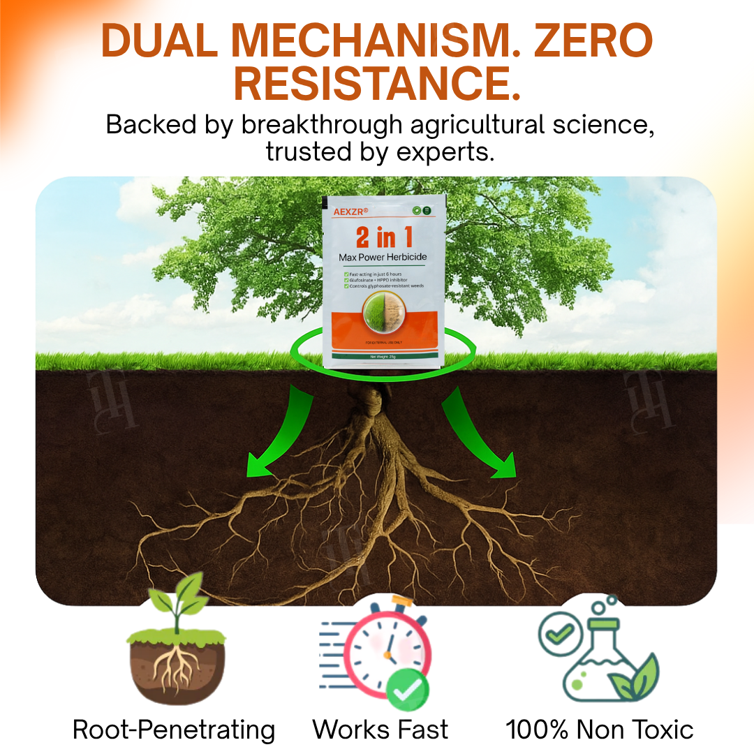 🌟 Official Store | AEXZR® 2-in-1 Max Power Herbicide