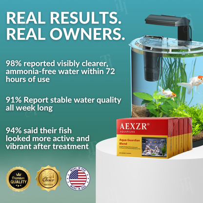 🌟 Official Store | AEXZR® Aquariums Aqua-Guardian Blend