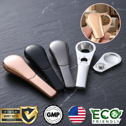 AEXZR® MagSpoon Magnetic Pipe 🧲 Built-in Scoop & Screen-Free | Easiest to Clean
