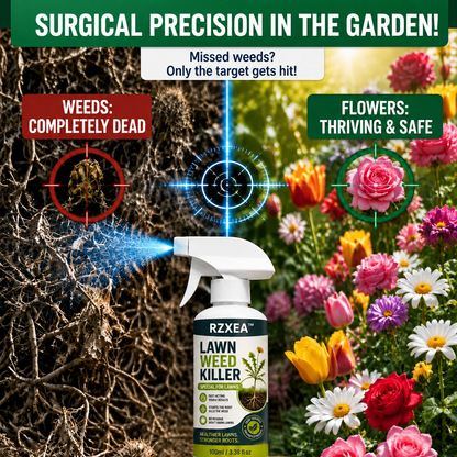 RZXEA™ Fast-Acting Natural lawn Weed & Grass Killer Spray