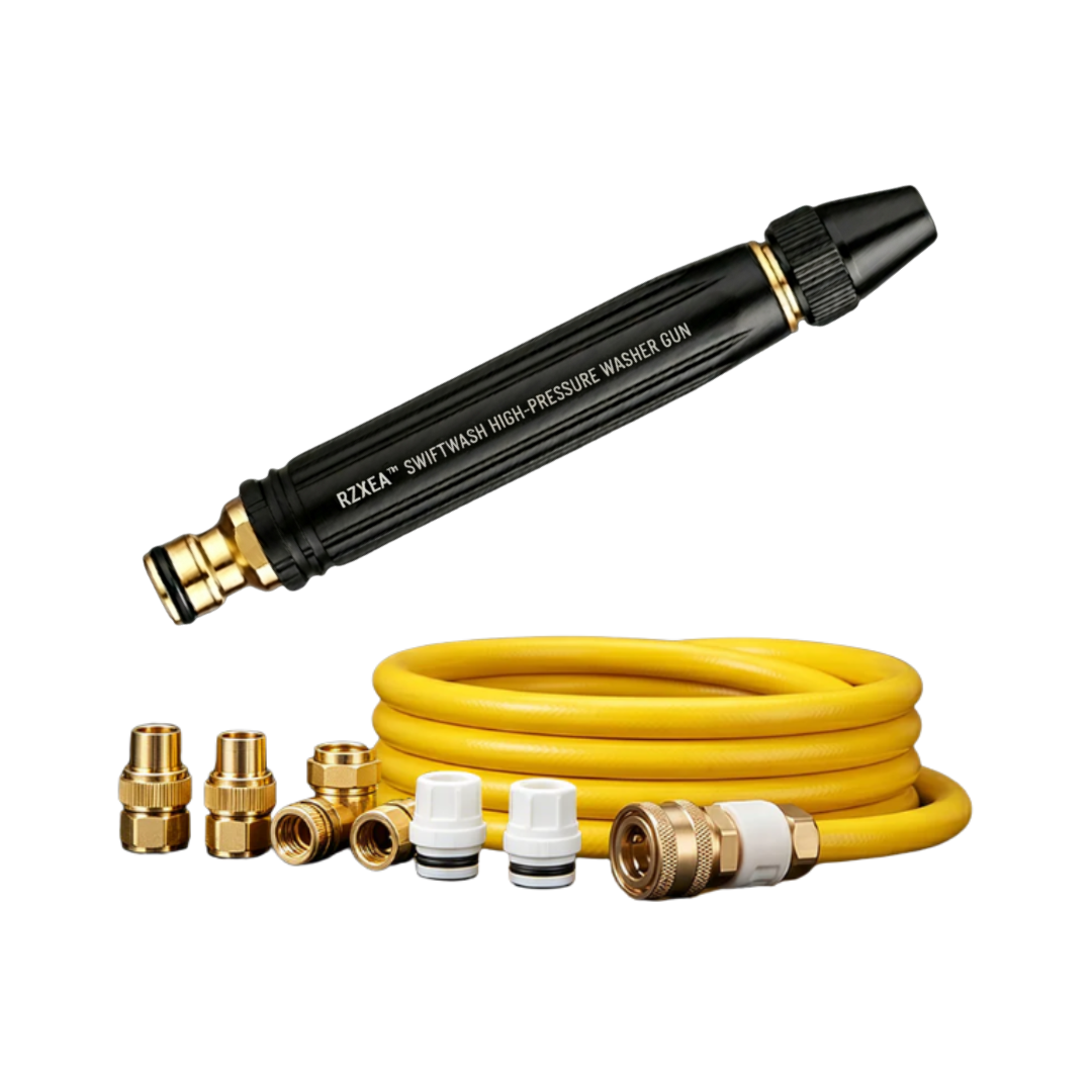 🏆 Official Store | RZXEA™ SwiftWash High-Pressure Washer Gun