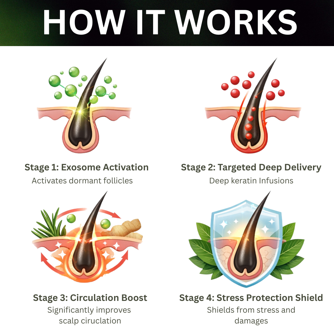 🌟 Official Store | AEXZR® Exosome Bio-Signal Revitalizing Shampoo