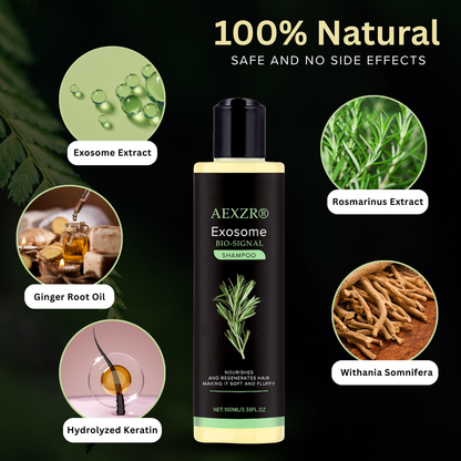🌟 Official Store | AEXZR® Exosome Bio-Signal Revitalizing Shampoo