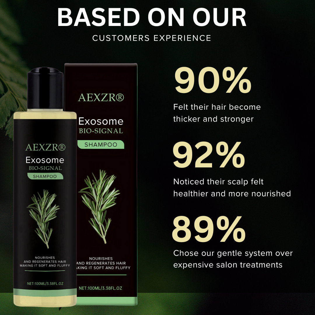 🌟 Official Store | AEXZR® Exosome Bio-Signal Revitalizing Shampoo