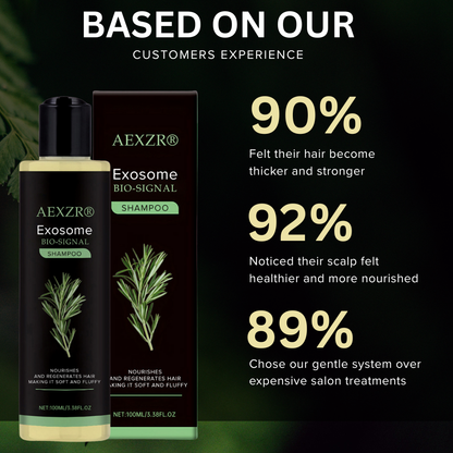 🌟 Official Store | AEXZR® Exosome Bio-Signal Revitalizing Shampoo