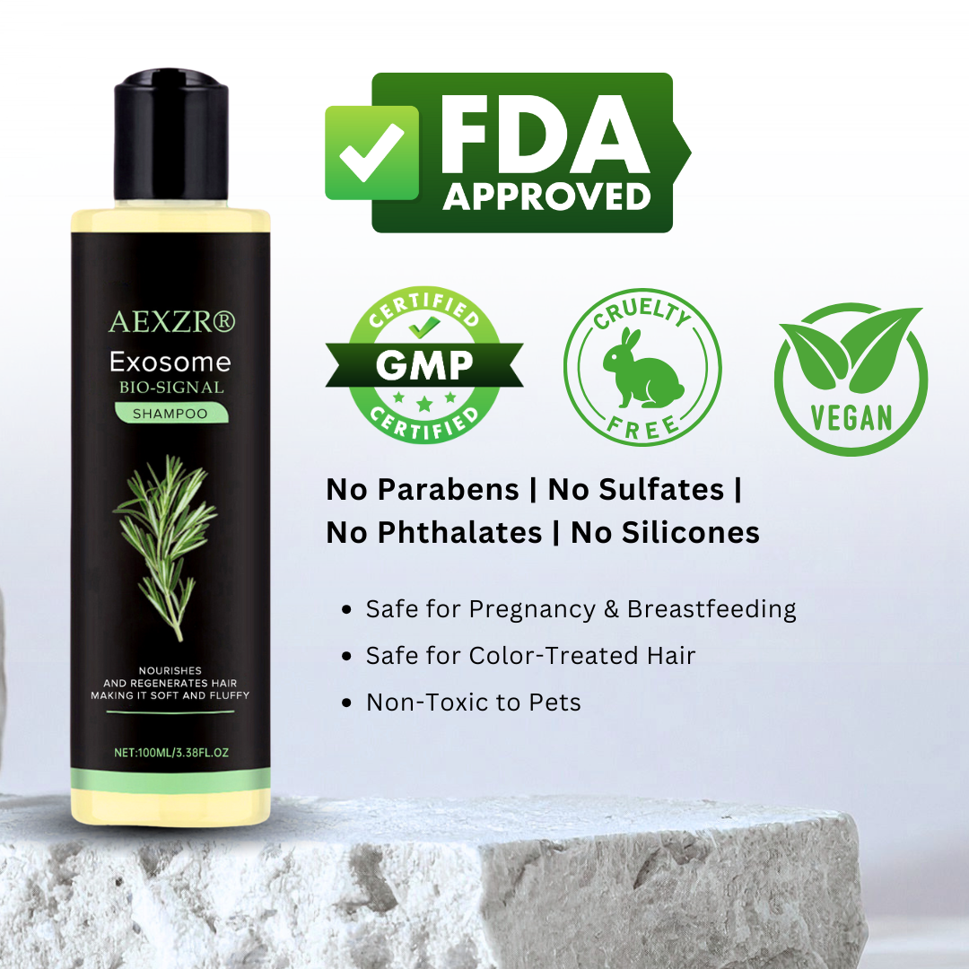 🌟 Official Store | AEXZR® Exosome Bio-Signal Revitalizing Shampoo