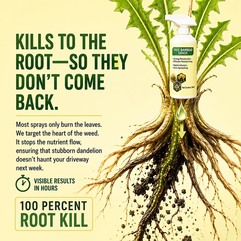⭐2026 SALE - Fast-Acting Natural Weed & Grass Killer Spray