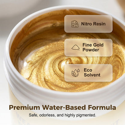 RZXEA™ Weather Resistant Water-Based Gold Paint